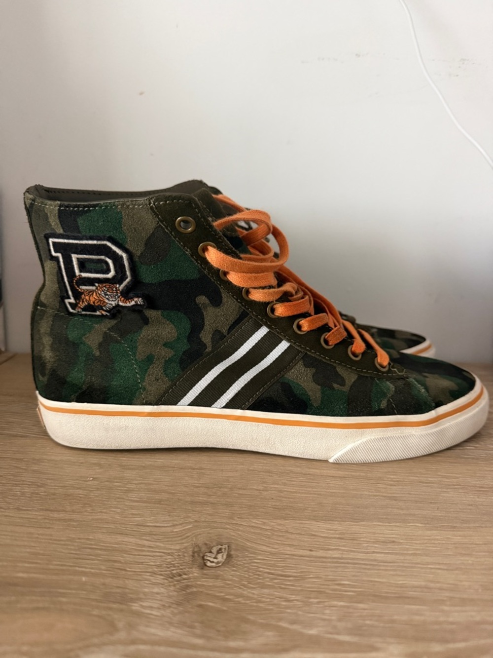 Polo Ralph Lauren Solomon Mens Size 8 Fashion Sneakers